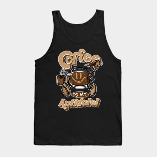 Coffee is my Antidote with Syringe of Coffee Tank Top